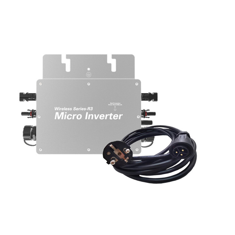 Aluminum Alloy Hybrid Solar Inverter Ip67 Home Wvc 600 Micro Inverter