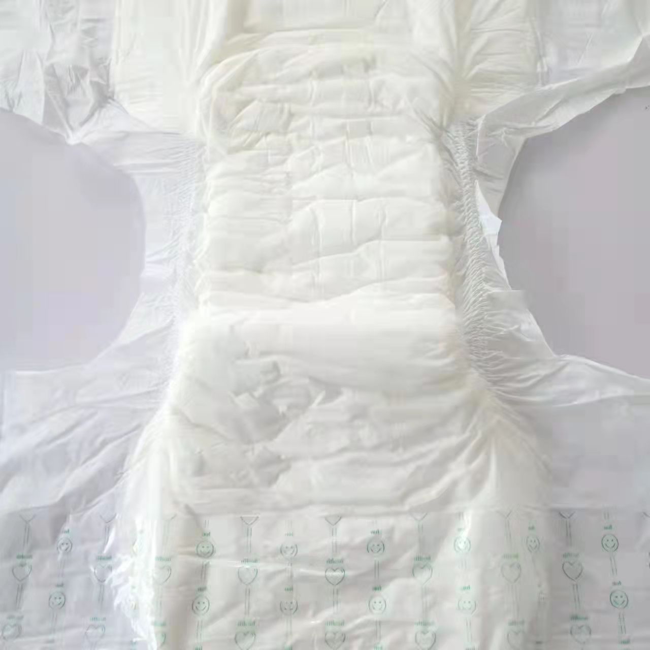 Printed OEM ODM Acceptable 6000ml Big Adult Diaper with 3D Leak Prevention Channel