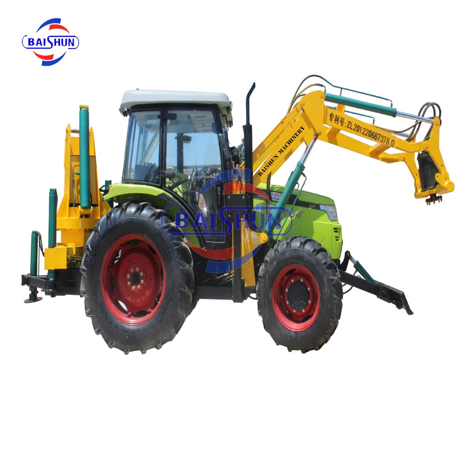 Competitive price ground hole earth drill earth auger suitable for tractors