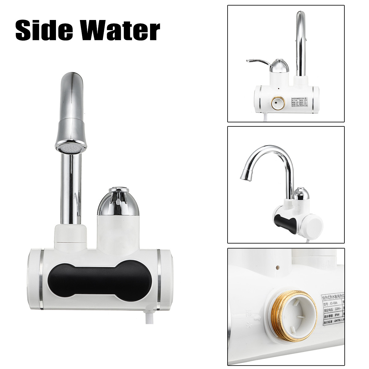 Instant Electric Deck Mounted Heater Faucet Water Heating ABS LVD