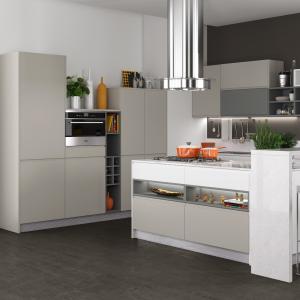 China Sleek White Ready Made Kitchen Cabinets Built In Pantry Cabinet Plywood wholesale