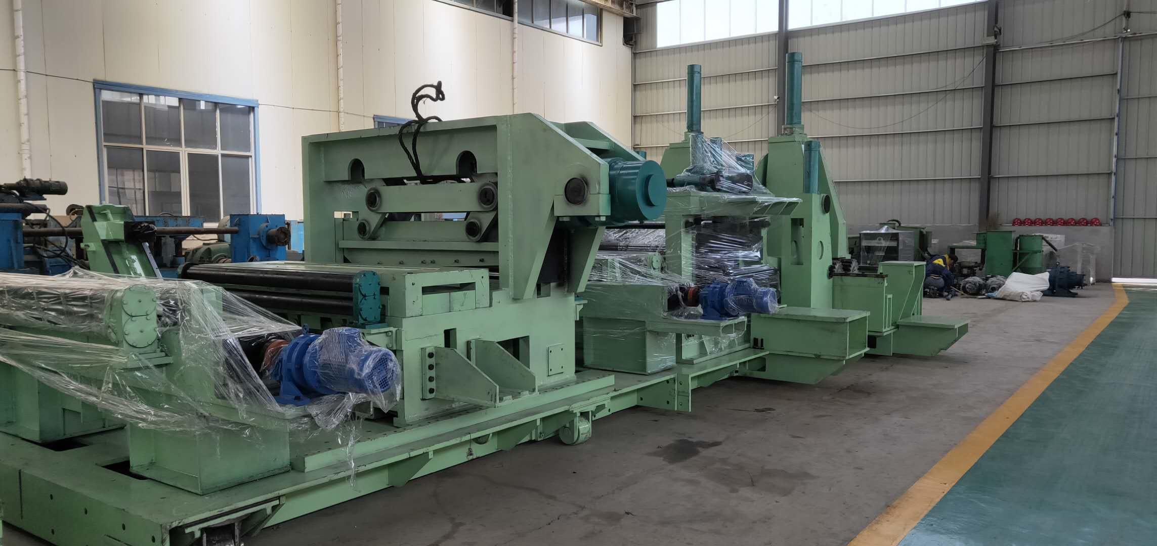 Pipe Making Machine 400-1800 Steel Pipe Mill Welding Line Spiral welded pipe making machine