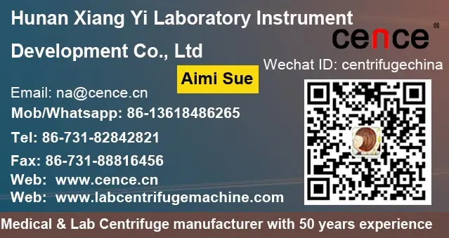 China L550 4x500ml Swing Rotor Laboratory Centrifuge With Different Adapter