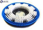 14 17 18 20 22 inch Black Blue Disc Rotary Wire Brush , Rotary Wire Brush for