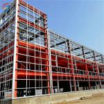Prefabricated Steel Construction with Insulated Wall for office supermarket