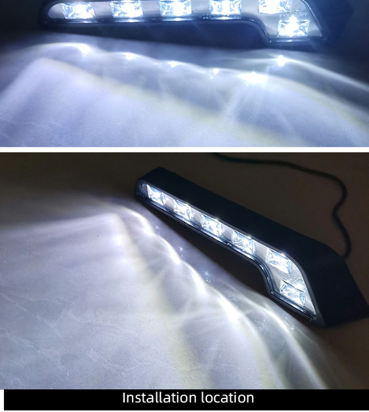 3030 LED Day Time Running Light Emergency Warning Car Drl Lights For BMW