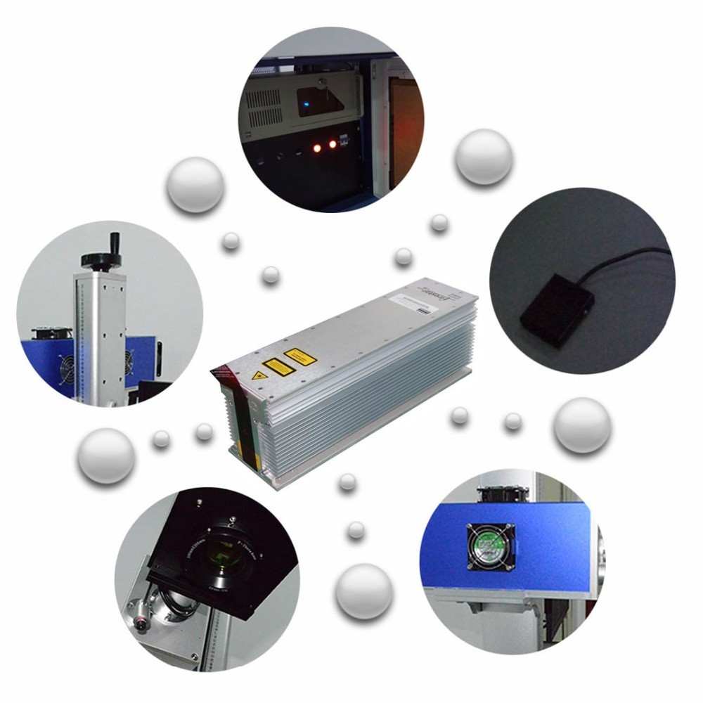 Air Cooling 3W UV Laser Marking Machine For Plastic / EVA Marking