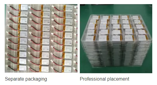 3.7V 210mAh Custom Lithium Polymer Battery 502025 with PCB and Lead Wires for E-bike System