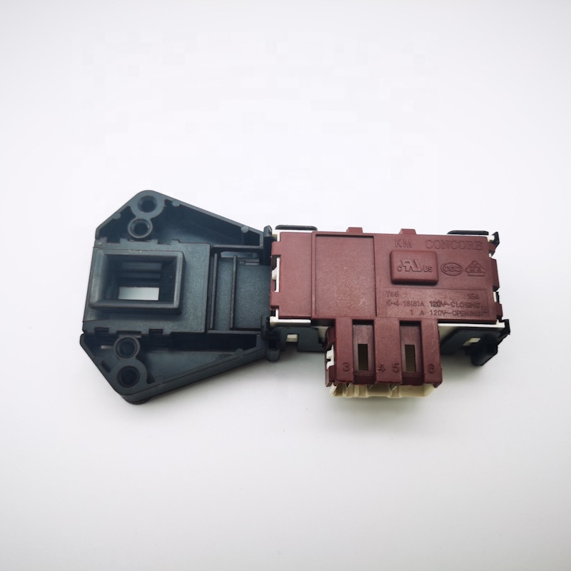 Electric Washing Machine Door Lock Switch DC64-01538B for Surmount in Black and Brown