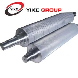 China A C B E F G Flute Hard Chrome Corrugated Roller wholesale