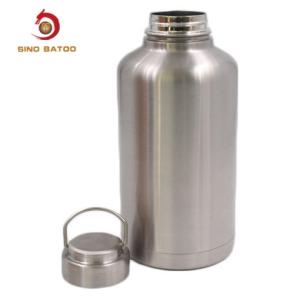 China Wide Mouth 1.89L Vacuum Insulated Growlers Sport Use wholesale
