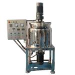 Homogenizer Mixing Tanks Stainless Steel Jacketed With Agitator Custom