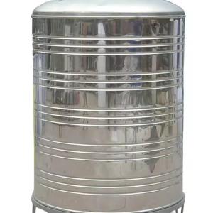 China Practical Gravity Water Filter Glass Stainless Steel Water Tank Round wholesale