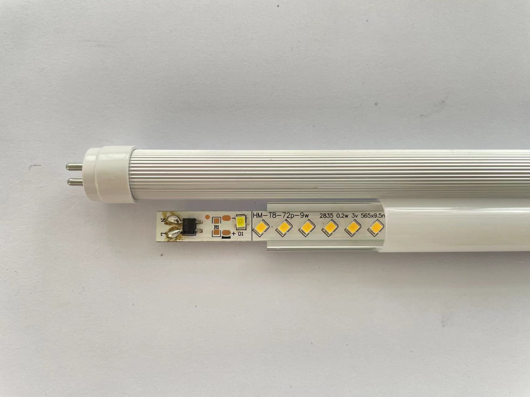 T5 T8 Tube Batten Replacement Bulls Lamp Fixture Housing Fitting for made of PC Aluminum