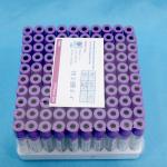 Hospital Medical Purple Top Vacuum Collection Dna Sample K2 K3 Edta Capillary
