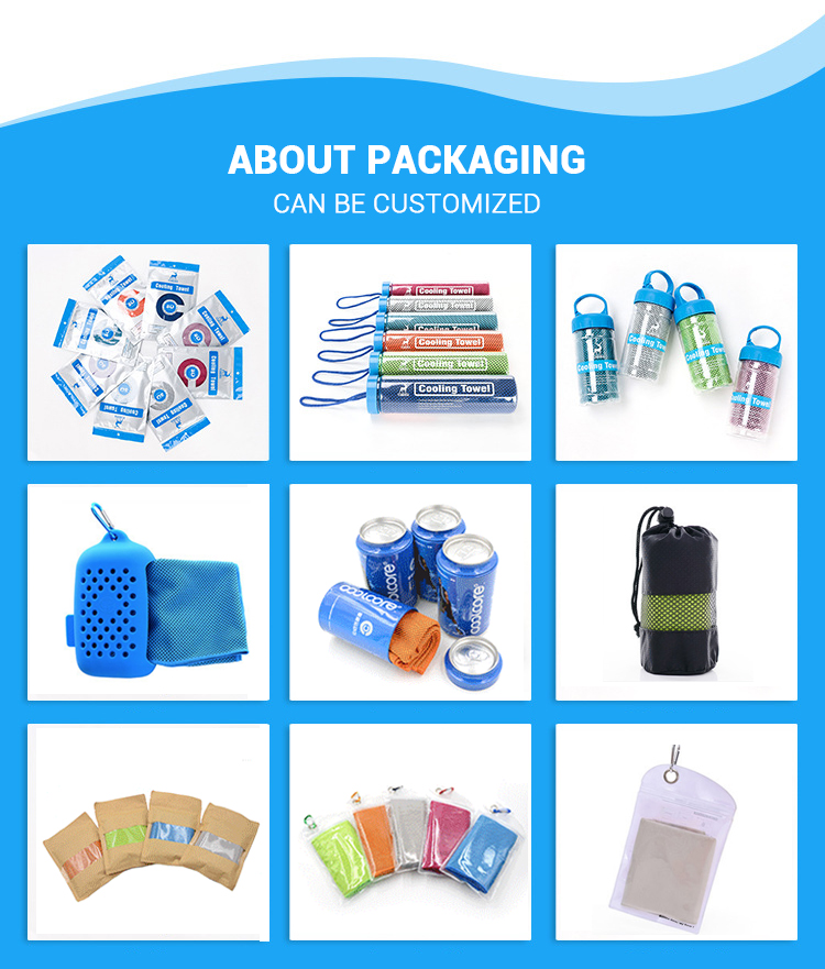 Multifunctional Promotional Gym Towels Anti UV Logo Printable Compact Fast Dry