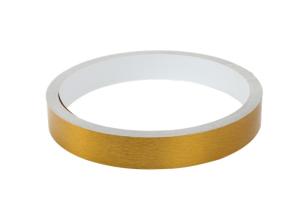China 1mm Thickness Aluminum Metal Trim Cap Golden Brush Alloy 1100 Coated wholesale