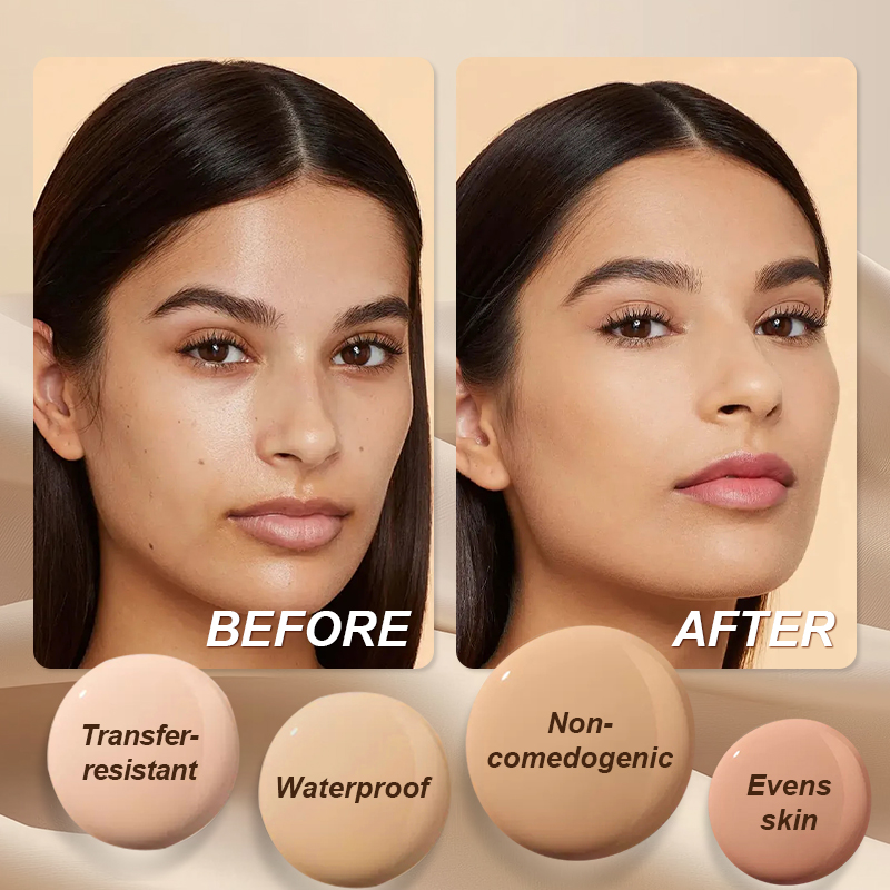 Long Lasting High Quality Make up Cream Private Label Full Coverage Waterproof and Matte Makeup Liquid Foundation