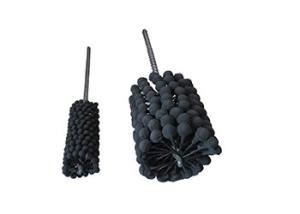 China Industrial Pipe Deburring Brush , Abrasive Ball Cross Hole Deburring Brushes wholesale