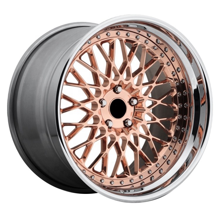 18 19 20 21 aviation aluminum 6061 double biplate forging custom car wheel pcd5x114.3 forged car wheel