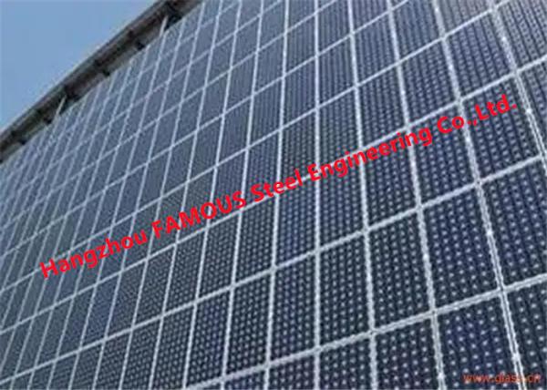 Quality Photovoltaic Solar Powered Glass Curtain Wall Building Modules System for sale