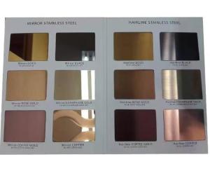 China Customized 317L Color Stainless Steel Plate 4mm 20mm JIS4304-2005 wholesale