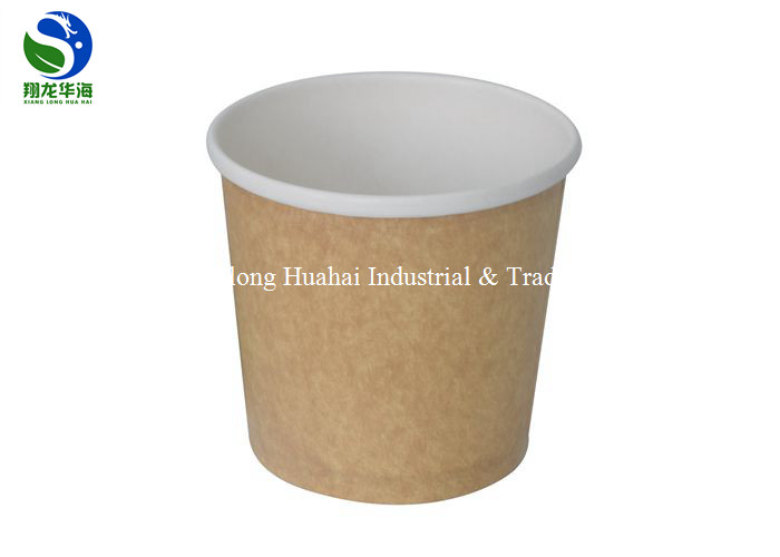 650ML & 800ML Eco Friendly Small Paper Bowls Reusable With Plastic Lids