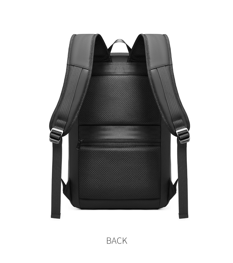 Mens Anti Theft Waterproof Business Backpack With Computer Interlayer