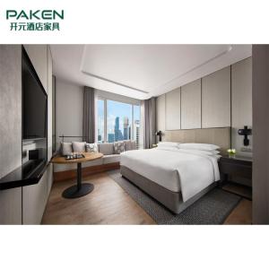 China Customized Hilton Hotel Light Wood Bedroom Set wholesale