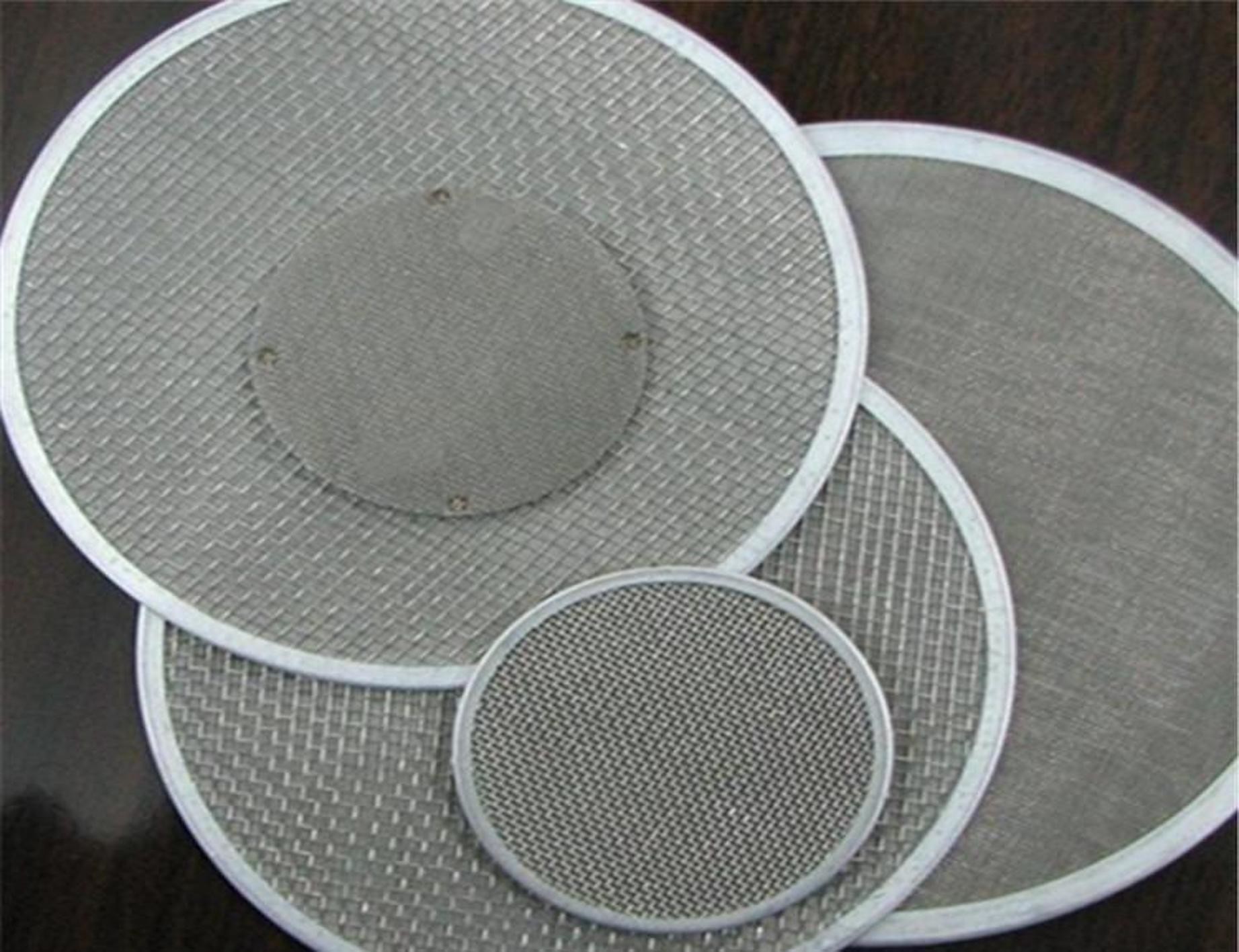Dutch Wire Mesh Filter 5mm 600mm Stainless Steel Filter Screen Bare Edge