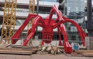China Stainless Steel Art Large Outdoor Sculpture For Shopping Mall Decoration wholesale