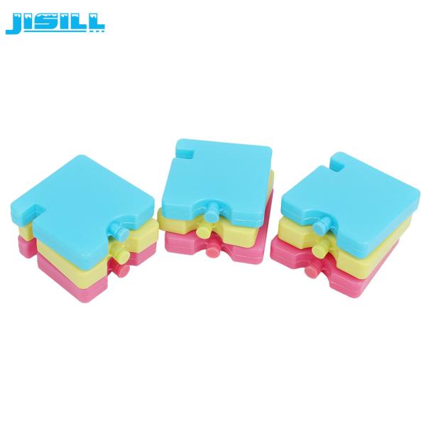 Colorful Hard Mini Ice Blocks With Perfect Ultrasonic Welding Sealing For Lunch Box