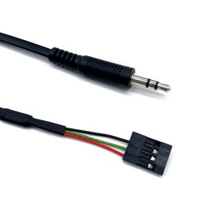 China Customized Video Audio Cables 3.5mm 2.54 Connector Cable on sale