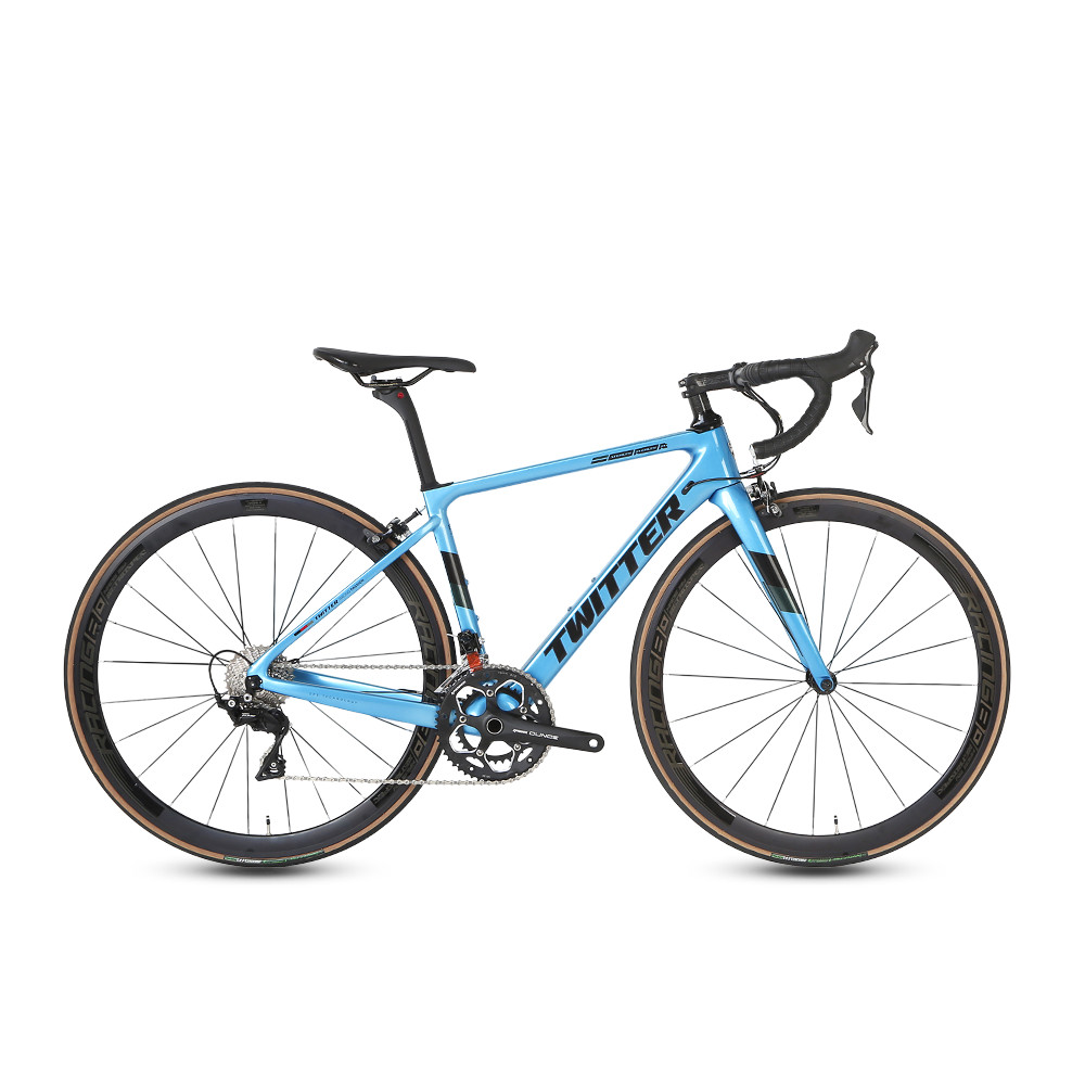 TWITTER Carbon Fiber Road Bike SHIMANO 105 R7000 22 Speed Gears