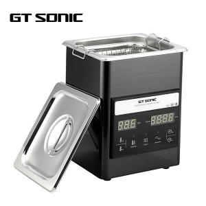 China Titanium Black Ultrasonic Cleaning Machine 2L Mirror Stainless Unique Shape wholesale