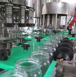 China Automatic 8000BPH Peanut Butter Filling Machine Stainless Steel wholesale