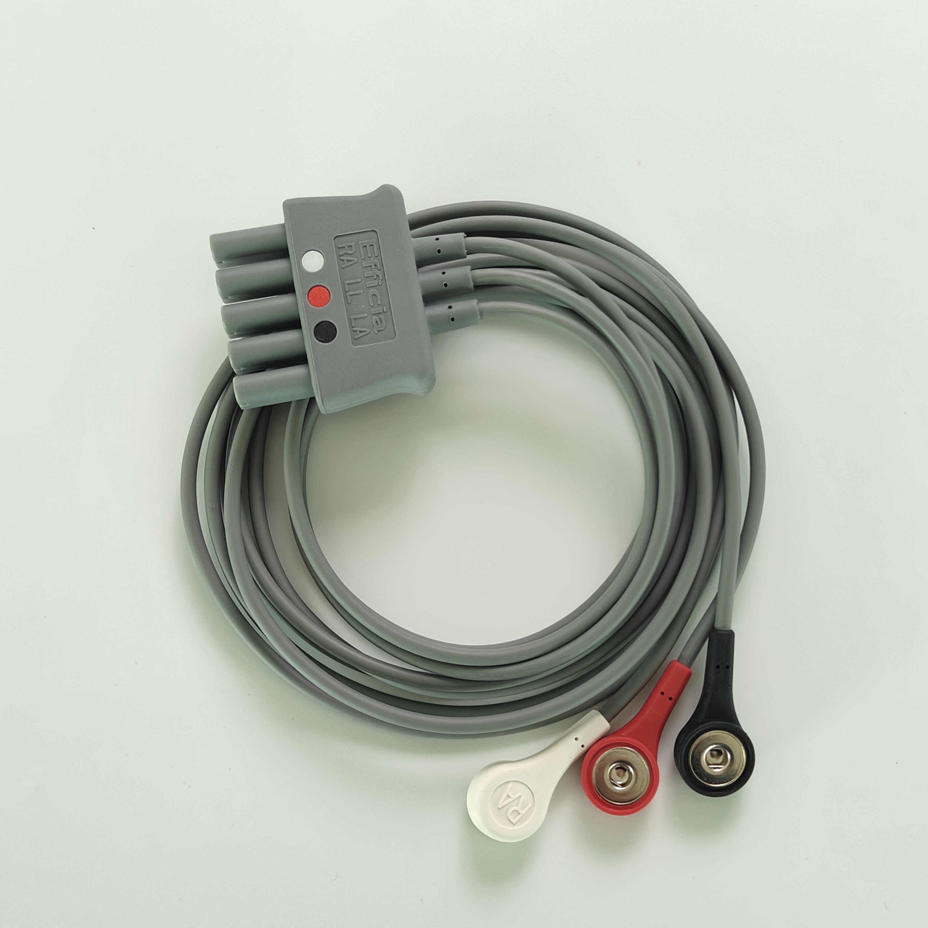 Philip Grey Original 3-Lead Button Branch 1M US Standard RA White, LL Red, LA Black Middle Joint Double Row 989803160671