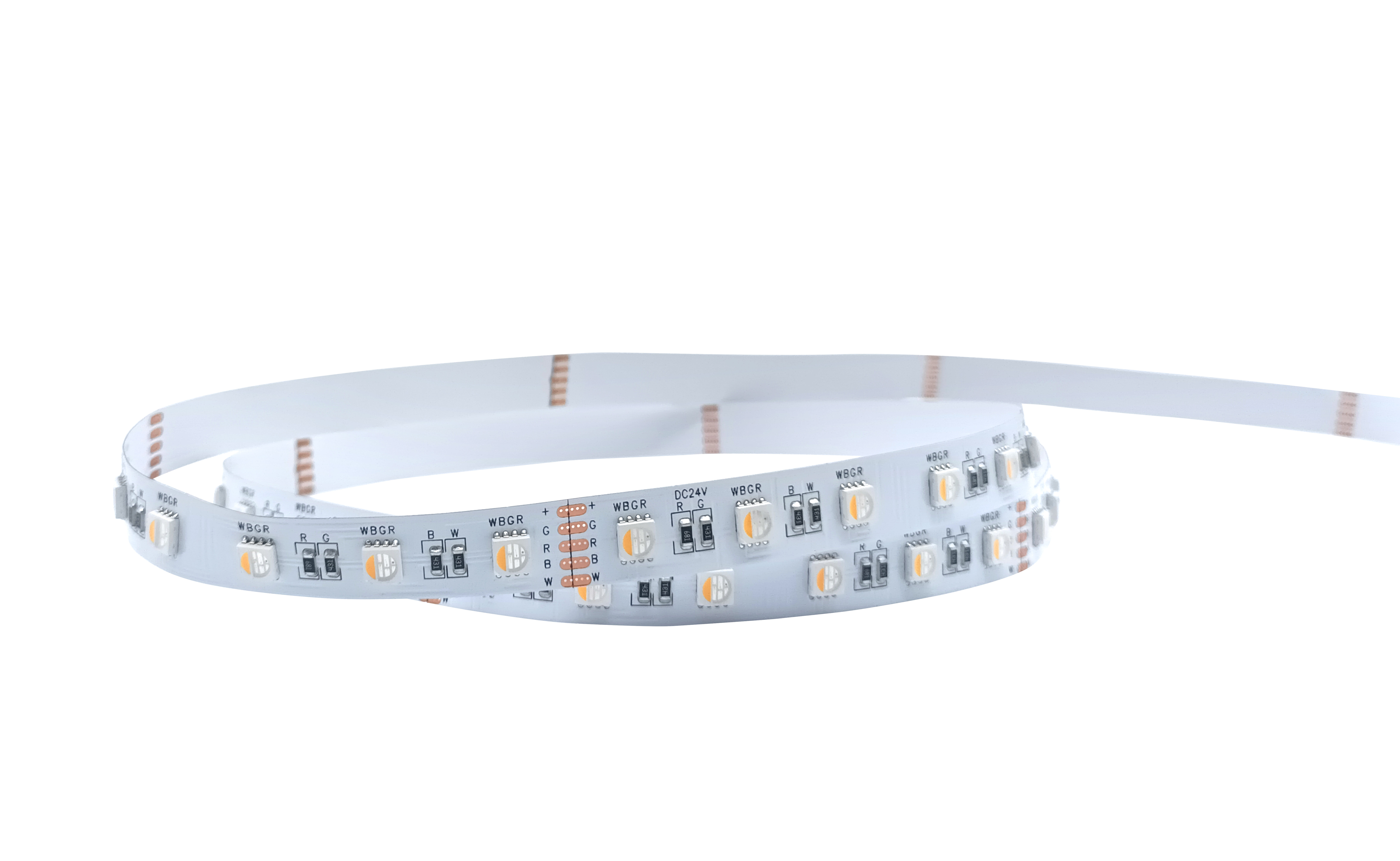 High Brightness Low Voltage 5050RGBW Four In One Smd Rgb Led Strip