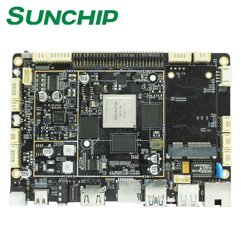RK3399 Six Core Computer Board , I2C Interface Android 7.0 3 Micro PC Board