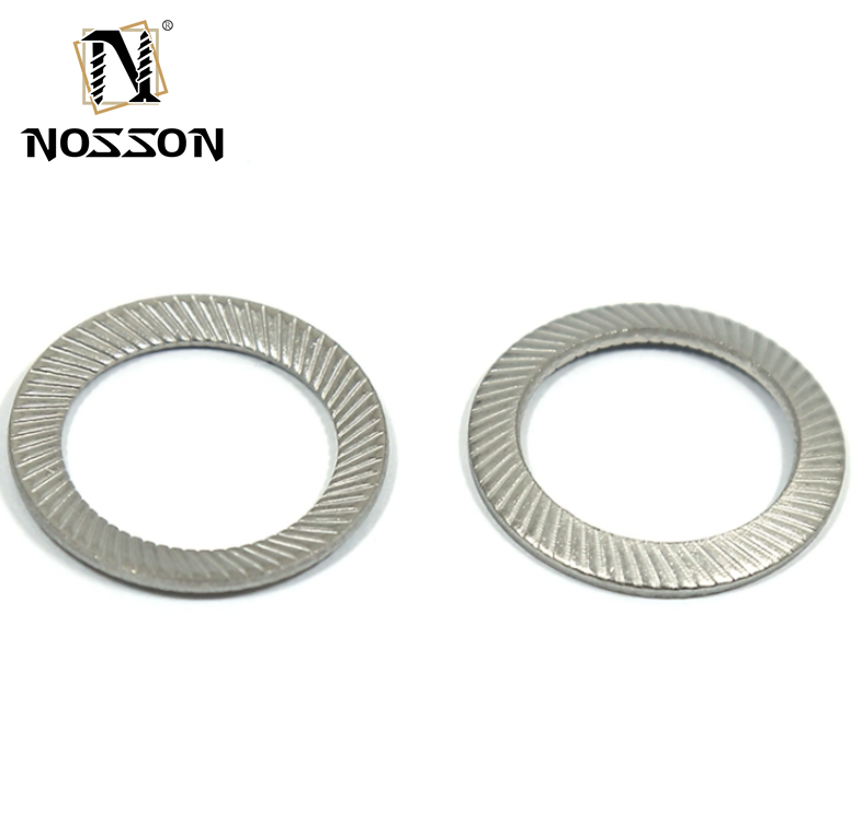 Carbon Steel SS304 Stainless Steel Self Lock Spring Washer DIN9250 for Water Treatment M3M4M5M6M8M10M12M14M16M18M20M22M24M27m30