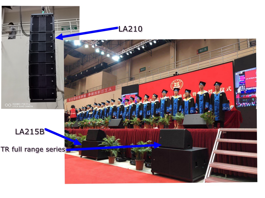 15 inch top quality monitor speaker pro audio loudspeaker neo speaker made in China from manufacturer LA15M