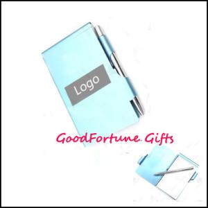 China promotion gift Metal Notebook With Pen wholesale