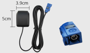 High Gain 25DBI GPS GSM Network Antenna Ceramic 50ohm Impedance With Magnetic Base