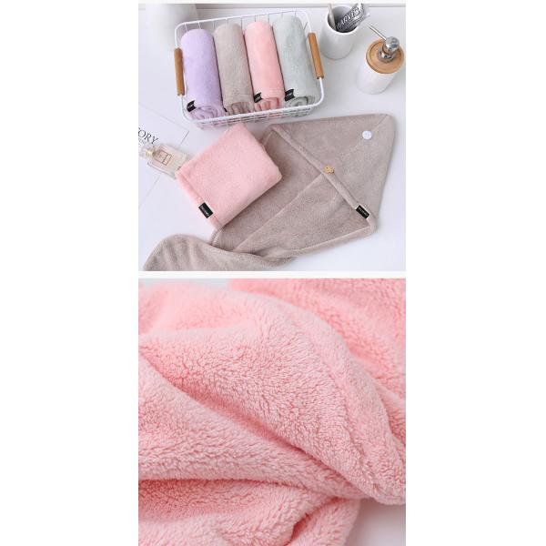 Skin-friendly Dry Hair Cap for Children Quick Absorbent and Thickened 35*75cm/70*140cm