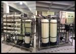 1000LPH Brackish Water RO System , Drinking Water Treatment Plant
