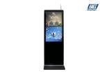 Floor Standing LCD Advertising Display 1080x1920 Resolution 90W 43" AUO Panel