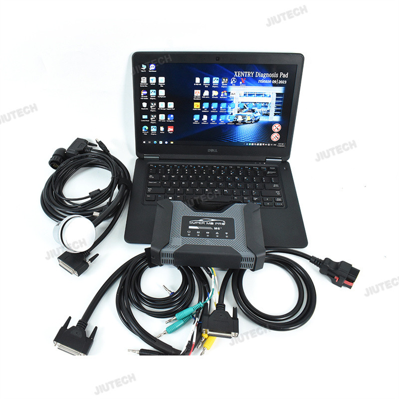Ready to use laptop+DoIP VCI SUPER MB PRO M6 WiFi Professional Dealer Diagnostic Tool for BENZ Cars Trucks Full Fun
