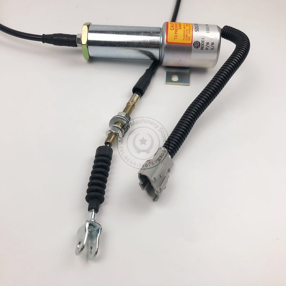 R200-5R215-7 R215-9 Hitachi Excavator Accessories Mitsubishi Flameout Solenoid Valve