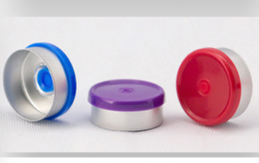 Injection Glass Bottle Aluminum Plastic Cap Alu Plastic Flip Off Glass Vial Cap
