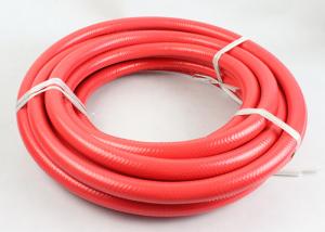 China Red / Black Fuel Dispensing Hose , 30 bar Pressure braided fuel hose wholesale